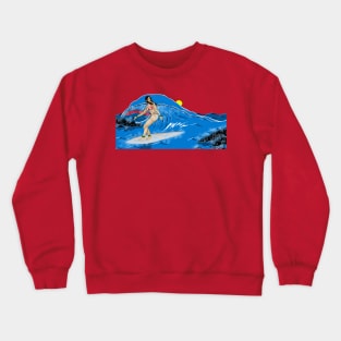 Turbulent Surf in Paradise - No Sky Crewneck Sweatshirt